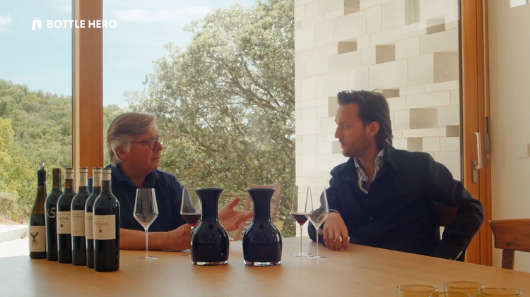 Bottle Hero besøger Peter Sisseck i Spanien
