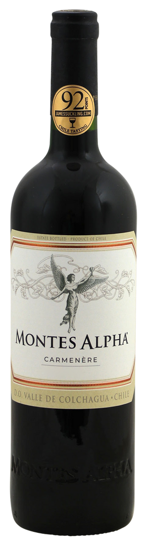Montes, Alpha Carmenère 2021 - Bottle Hero