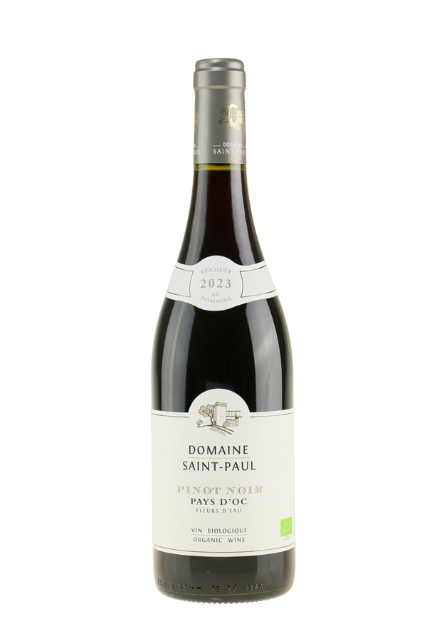 Domaine Saint-Paul Fleurs D'Eau Pinot Noir ØKO - Bottle Hero