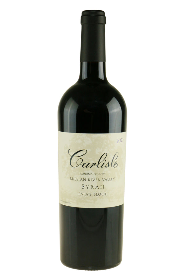Carlisle Syrah Papa's Block - Bottle Hero