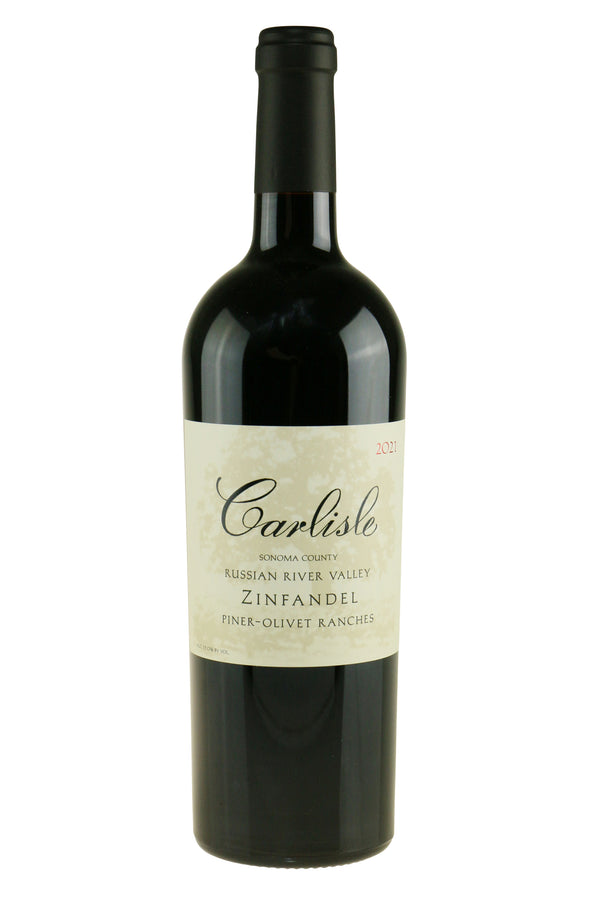 Carlisle Zinfandel Piner Olivet Ranches - Bottle Hero