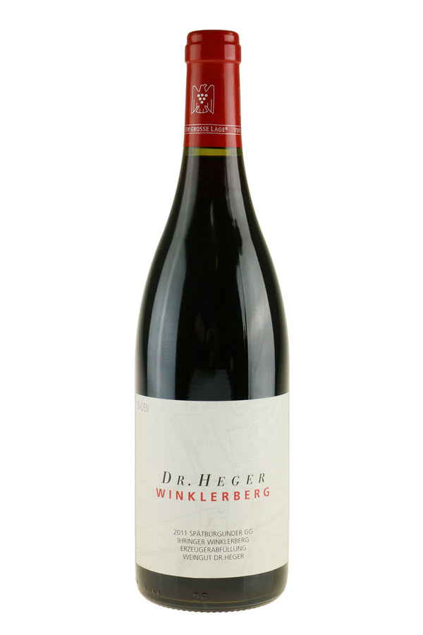 Dr. Heger Spätburgunder Vorderer Winklerberg GG - Bottle Hero