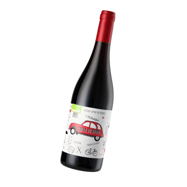 SAS LAVAU, Côtes du Rhône Rouge, 2022 - Bottle Hero