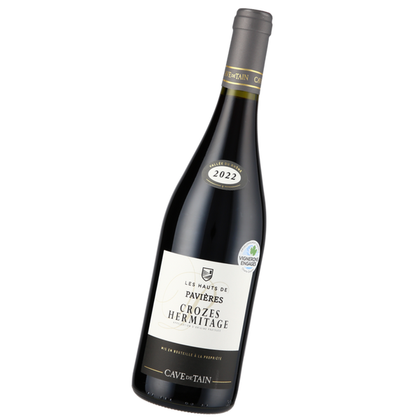 Cave De Tain L'Hermitage, Cave De Tain AOP Crozes Hermitage, Hauts de Paviere, Rouge, 2022 - Bottle Hero