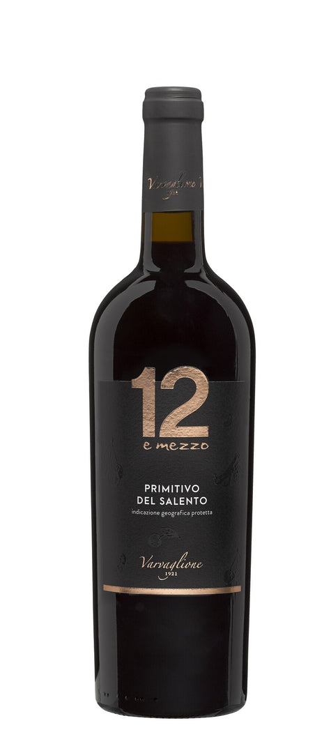 Varvaglione, 12 e Mezzo Primitivo del Salento 2023 - Bottle Hero