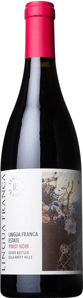 Lingua Franca, Estate Pinot Noir, 2021 - Bottle Hero