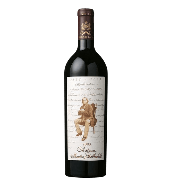Château Mouton Rothschild 2003 - Bottle Hero