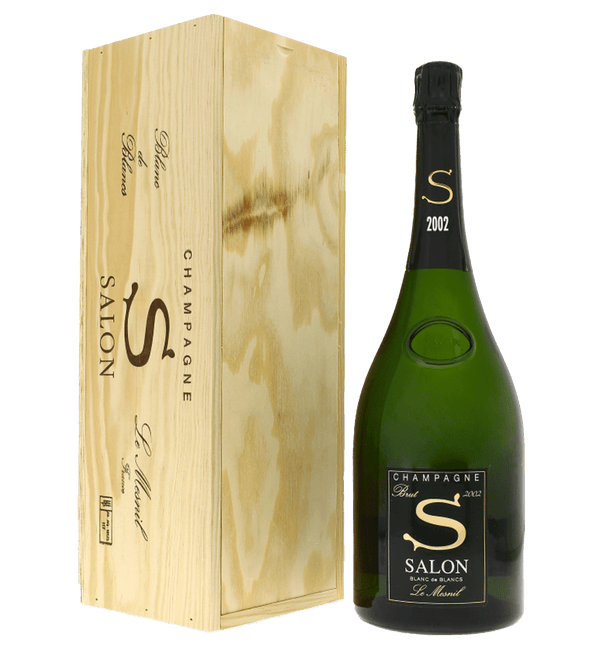 Salon Le Mesnil Blanc de Blancs (Cuvée S) Brut Champagne 2002 Magnum - Bottle Hero