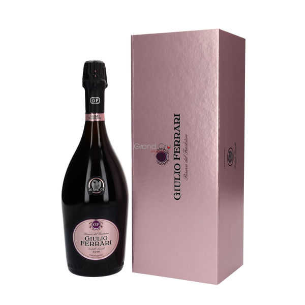 2008 Ferrari Giulio Ferrari Riserva del Fondatore Rosé - Bottle Hero