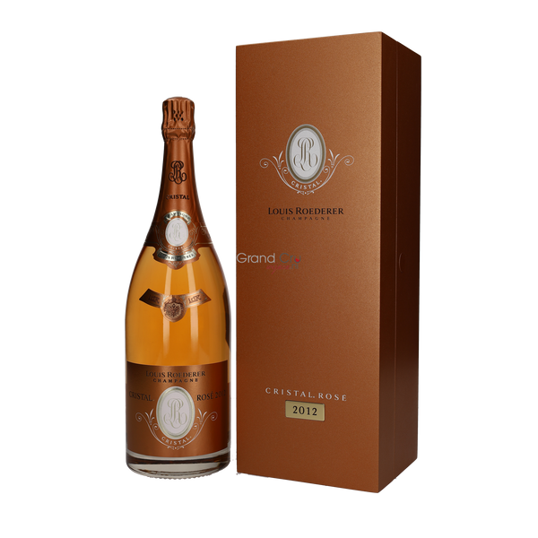 2013 Champagne Louis Roederer Cristal Rose Magnum - Bottle Hero