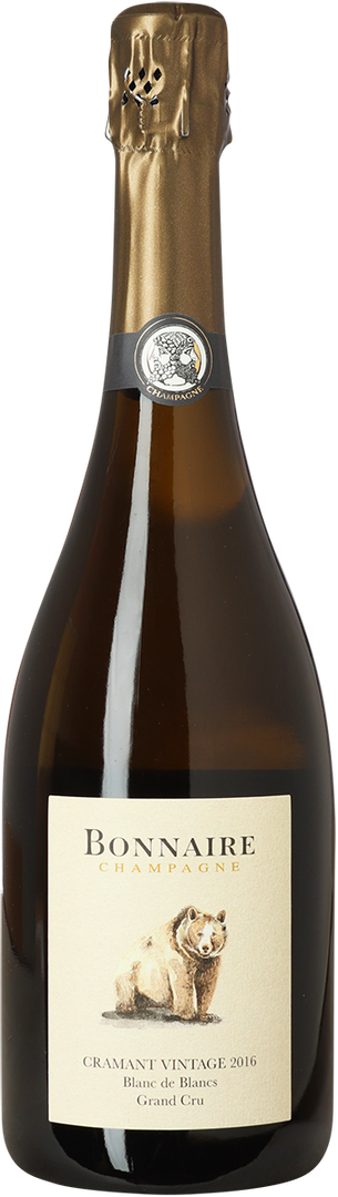 2016 Champagne Bonnaire, Vintage Blanc de Blancs Brut, Grand Cru Cramant - Bottle Hero