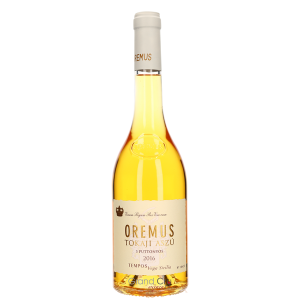 2016 Vega Sicilia Tokaj Oremus Aszú 5 Puttonyos - Bottle Hero