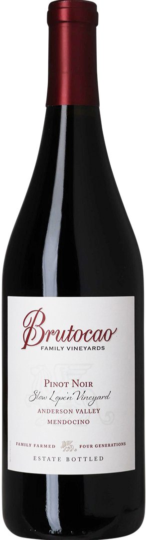 2017 Pinot Noir, Slow Lope'n Vineyard, Anderson Valley, Brutocao, Mendocino
