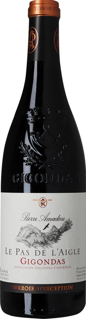 2018 Gigondas Le Pas de l'Aigle 'Terroir d'Exception', Pierre Amadieu, Cru du Rhône - Bottle Hero