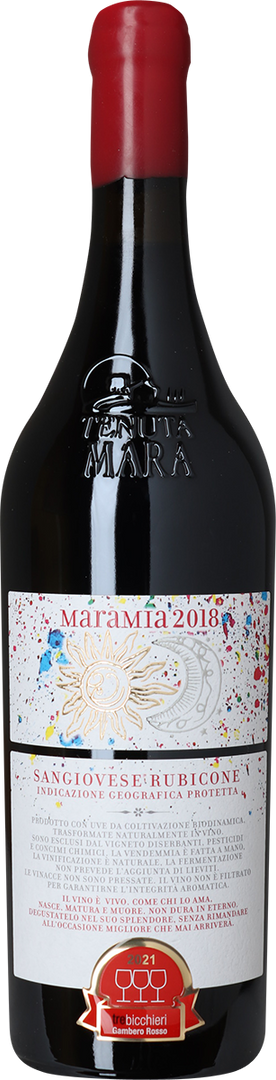 2018 MaraMia Sangiovese, Tenuta Mara, Emilia-Romagna