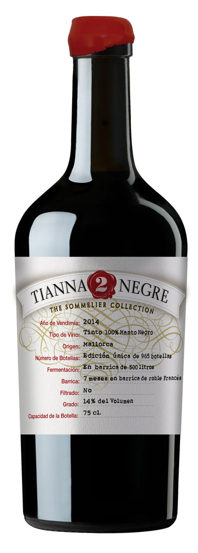 2018 Tianna Negre 2, Binissalem, Mallorca, Spanien - Bottle Hero