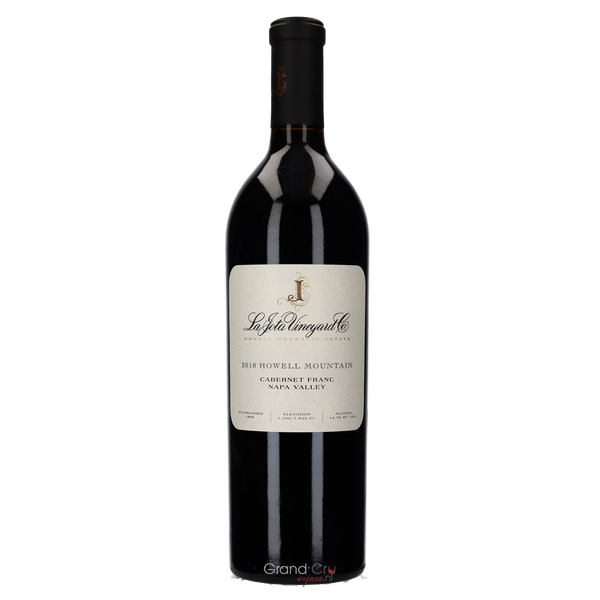 2018 La Jota Cabernet Franc Howell Mountain - Bottle Hero