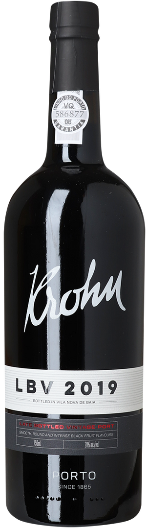 2019 Krohn port LBV 2019, Late Bottled in 2024 - Bottle Hero