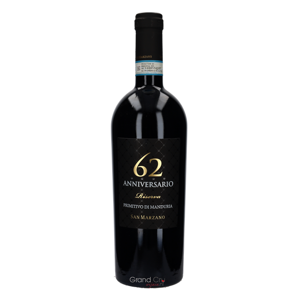 2020 San Marzano Anniversario 62 Primitivo di Manduria Riserva - Bottle Hero