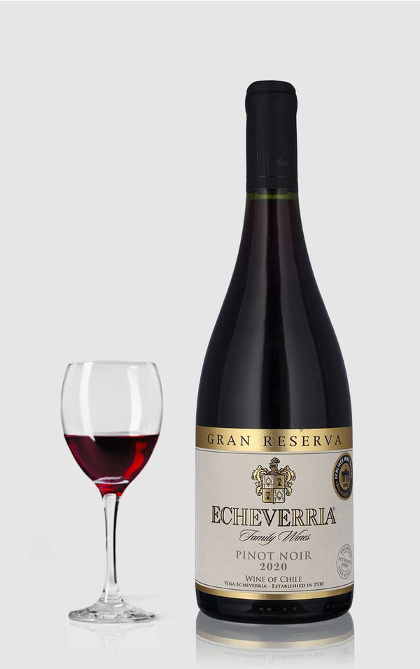 Vina Echeverria Pinot Noir Gran Reserva Casablanca Valley 2020 - Bottle Hero