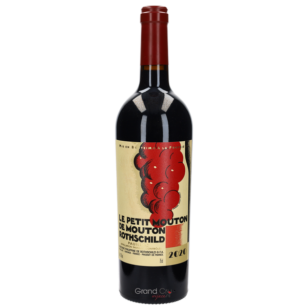 2020 Chateau Mouton Rothschild Le Petit Mouton Pauillac - Bottle Hero