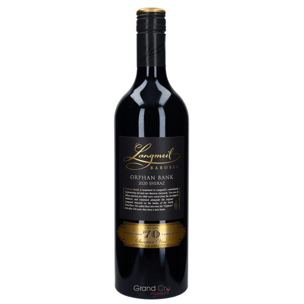 2021 Langmeil Orphan Bank Shiraz - Bottle Hero