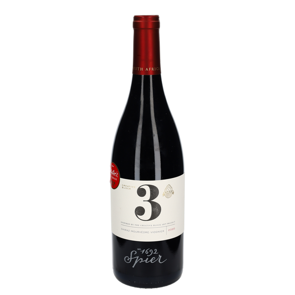 2021 Spier Estate Rhone Blend Creative Block 3 - Bottle Hero