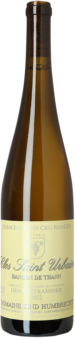 2022 Gewurztraminer Clos St. Urbain, Grand Cru, Monopole Zind-Humbrecht