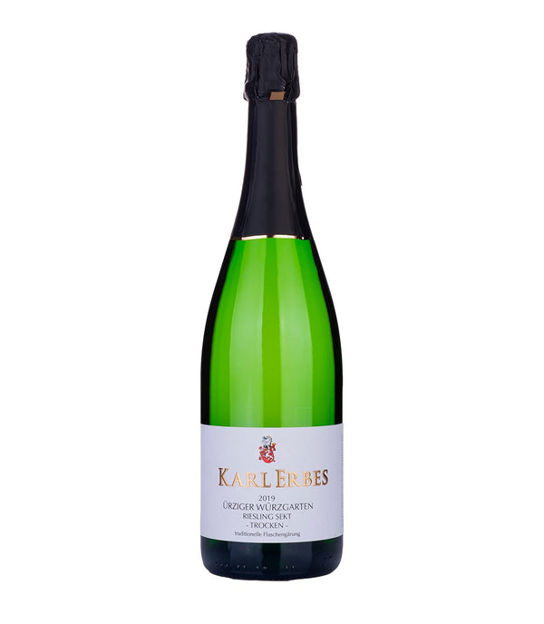 2022 Ürziger Würzgarten Riesling Sekt Trocken, Mosel, Weingut Karl Erbes - Bottle Hero