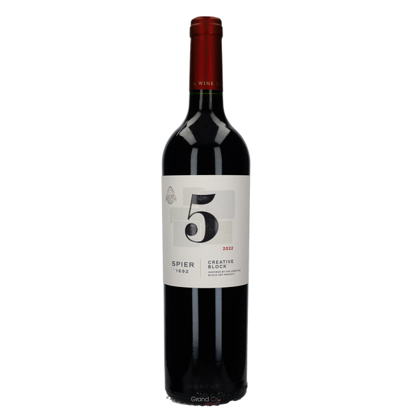 2022 Spier Estate Bordeaux Blend Creative Block 5 - Bottle Hero