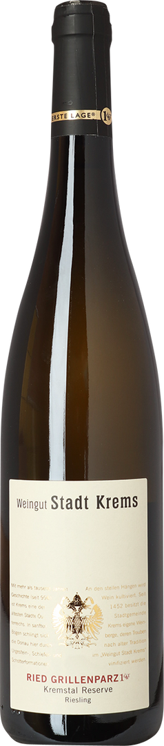 2023 Riesling Grillenparz 1ÔWT, Kremstal Reserve, Weingut Stadt Krems