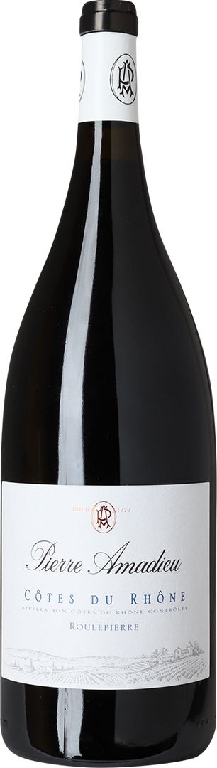 2023 Roulepierre Rouge, Côtes du Rhône, Pierre Amadieu, 1,5 l.