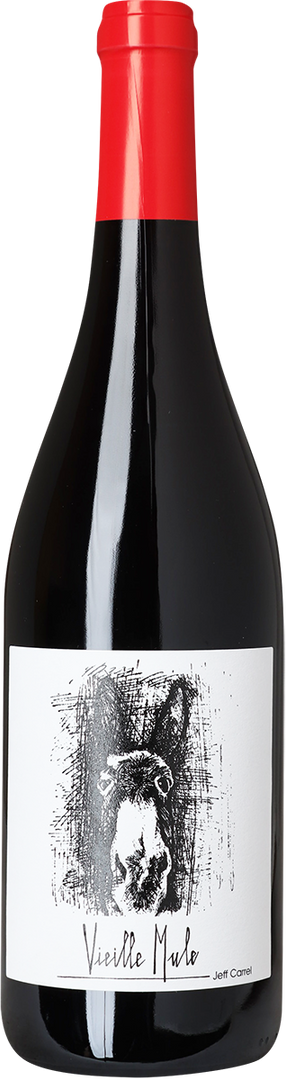 2023 Vieille Mule Rouge, Jeff Carrel, Grenache, Côtes Catalanes - Bottle Hero