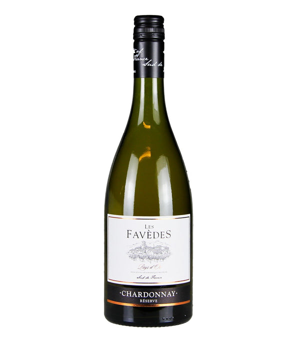 2024 Vignerons du Narbonnais,Les Favèdes Reserve Chardonnay, Pays d´Oc, Frankrig - Bottle Hero