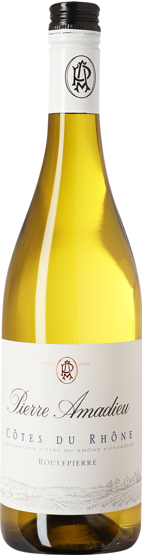 2025 Roulepierre Blanc, Côtes du Rhône, Pierre Amadieu - Bottle Hero