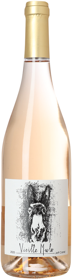 2025 Vieille Mule Rosé, Jeff Carrel, Côtes Catalanes IGP - Bottle Hero