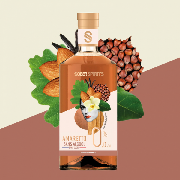 Sober Spirits Amaretto 50 cl 0% - Bottle Hero