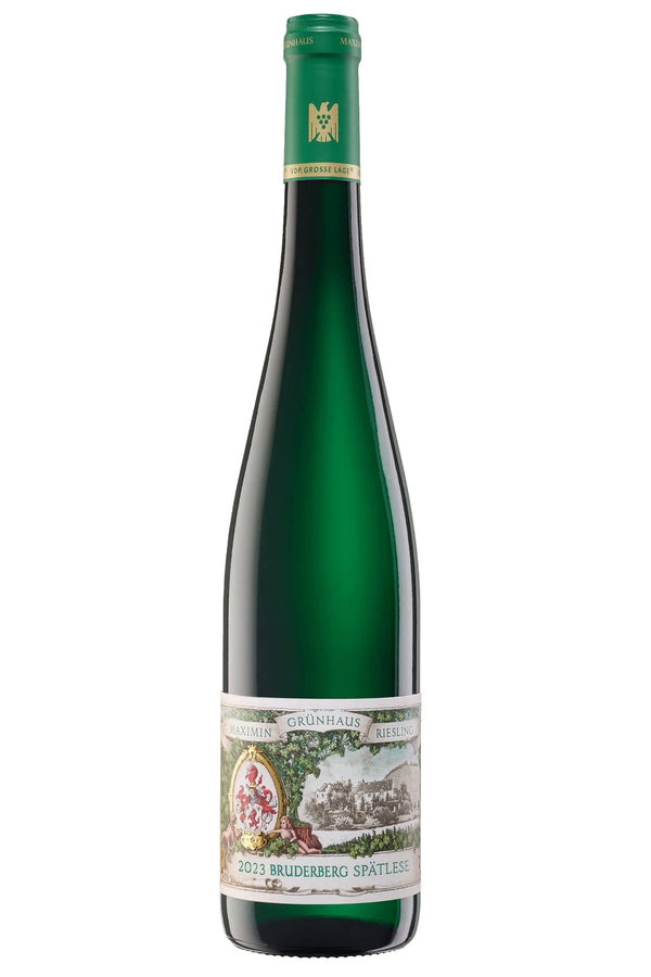 2023 Mertesdorf Bruderberg Riesling Spätlese VDP.Grosse Lage Weingut Mosel Maximin Grünhaus Mosel 0,75l - Bottle Hero