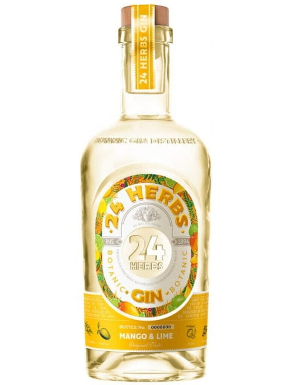 24 Herbs Gin 40% Mango/Lime - Bottle Hero