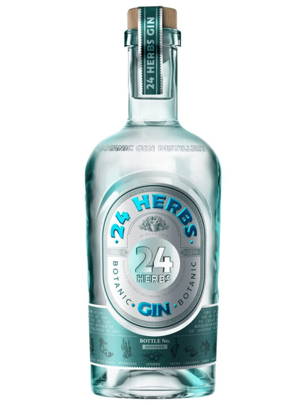 24 Herbs Gin 40% Agurk/Mint - Bottle Hero
