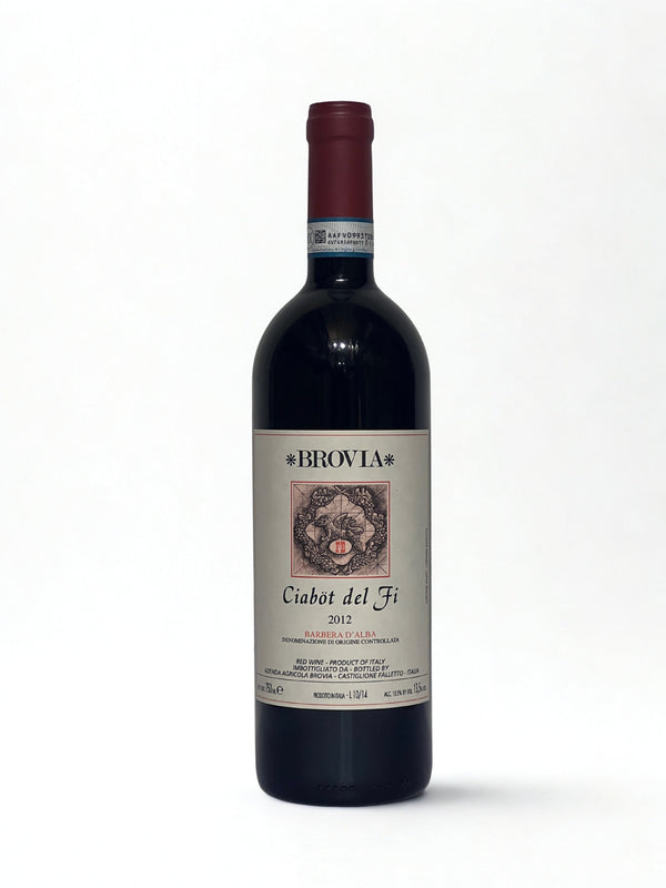 Brovia, Ciabot del Fi Barbera D'Alba 2012 - Bottle Hero