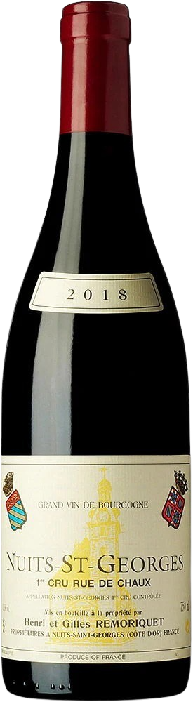 Domaine Remoriquet, Nuits-St-Georges 1. Cru Rue De Chaux, 2021 - Bottle Hero