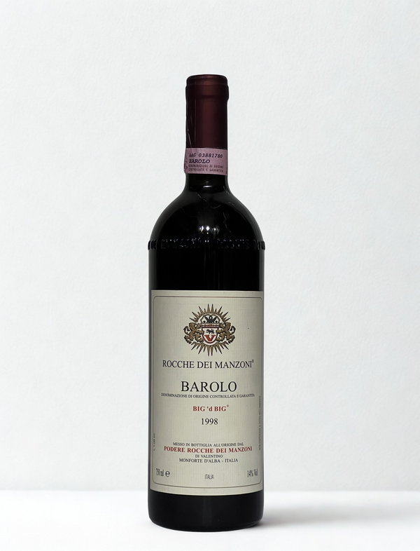 Rocche dei Manzoni, Barolo Big'd Big 1998 - Bottle Hero