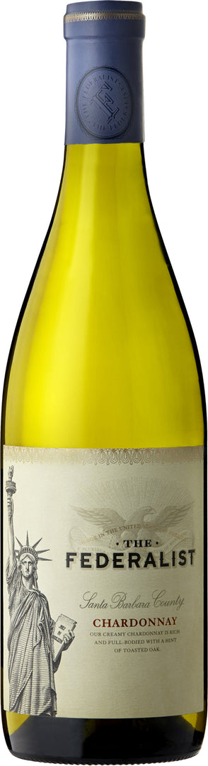 The Federalist Chardonnay Santa Babara County 2020 - Bottle Hero