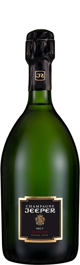 Champagne Jeeper, Champagne Grand Cru Brut med Gaveæske - Bottle Hero
