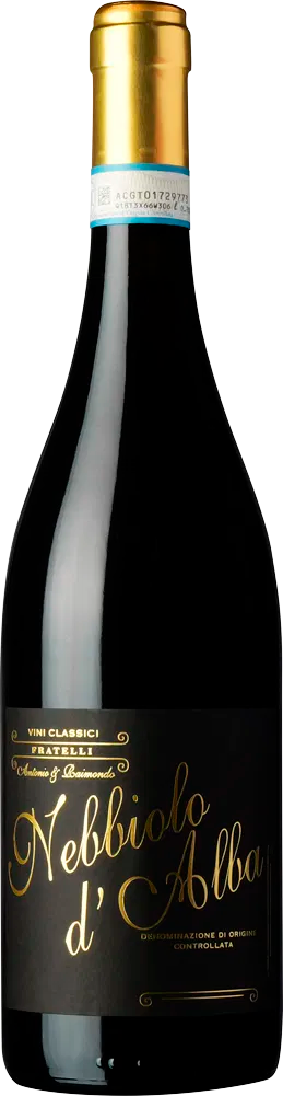 Fratelli Antonio & Raimondo, Nebbiolo d'Alba DOC MG, 2022 - Bottle Hero