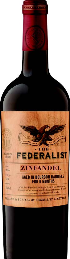 The Federalist Bourbon Barrel-Aged Zinfandel 2021 - Bottle Hero