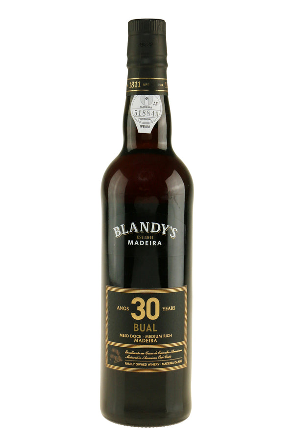 Blandy's 30 years Bual Madeira - Bottle Hero