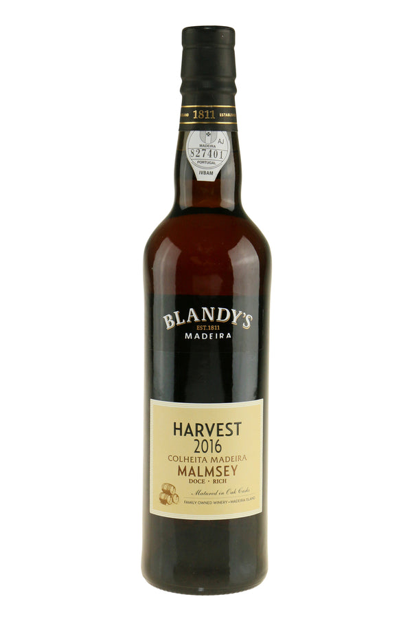 Blandy's Harvest Malmsey 2016 Bottled 2022 - Bottle Hero