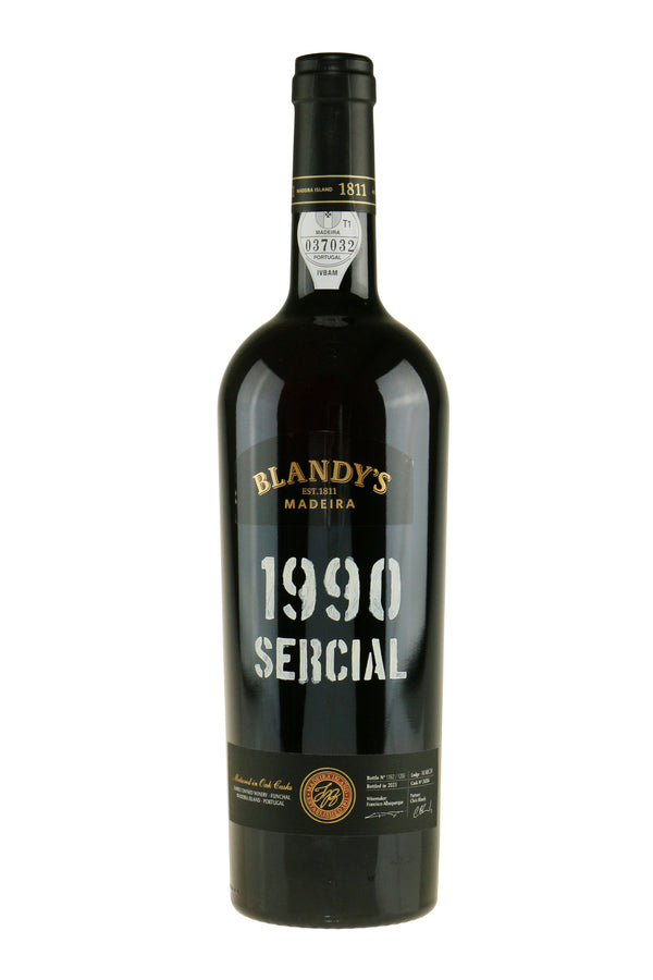 Blandy's Vintage Sercial 1990 Bottled 2023 - Bottle Hero